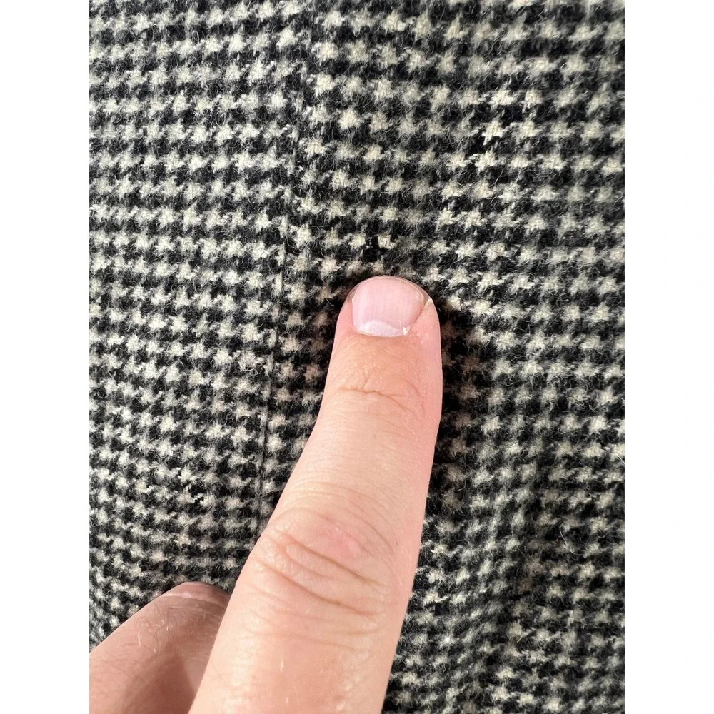 Vtg Brooks Brothers Mens 100% Camelhair Houndstooth Blazer USA Gorp *Read